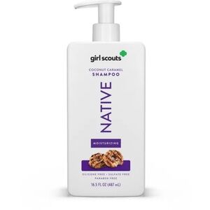 Discontinued Native Caramel Coconut Girl Scout Conditioner & shampoo